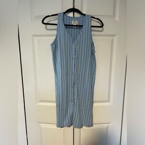 Preview Collection lingerie button down house dress